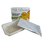 Gluten-Free Italian Instant Rice Saffron Carnaroli Made in Italy Ready Meals Product for Food Connoisseurs