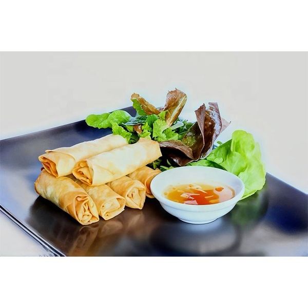 Frozen Vegetables Spring Roll Chinese Traditional Snack Wholesale Deep Fried Crispy