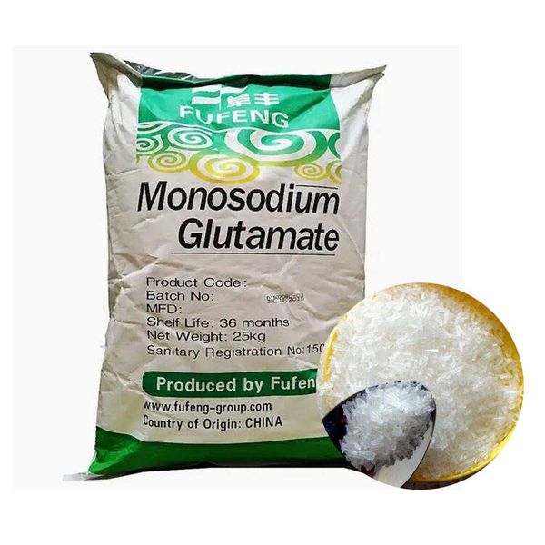 China Manufacturer 25kg1kg Bag Bulk Price Food Additives Msg Monosodium Glutamate Fufeng Meihua 50 Mesh 60 Mesh Halal Kosher