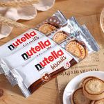 Italian Imported Snacks Nutell0 Hazelnut Chocolate Sandwich Biscuits Casual love Chocolate Biscuits