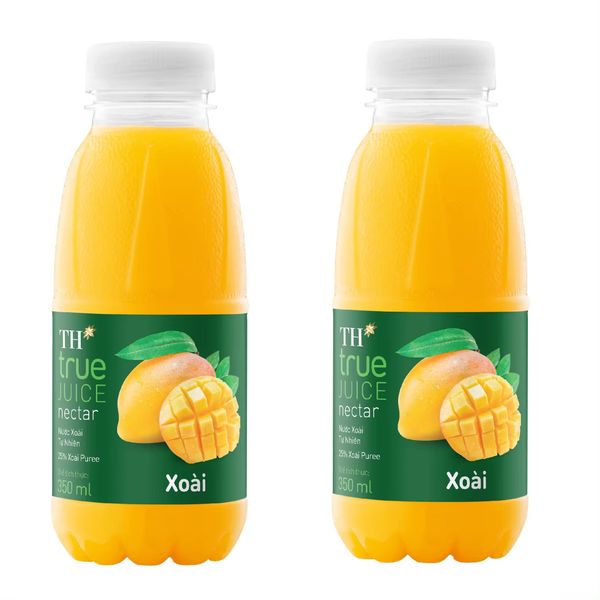 Natural 350 ml Mango Puree No preservatives TH true JUICE Nectar Blended Organic Vitamin Fruit Juice In PET Bottle Packaging
