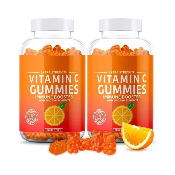 OLLI OEM/ODM/OBM Vitamin c Gummy Vitamine c Gummy Pour La Peau Gummy Vitamin c Gummy for the Skin with Sweet Gummies