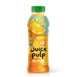 Supplier Private Label OEM 450ml Pet Bottle Tropical Fruit & Vegetable Juice Private Label Orange Juice Drink Low MOQ