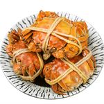 Heat-and-Eat Meals Frozen Cooked Hairy Crab Shaoxing Wine-Marinated Precooked Mitten Crab