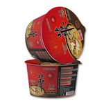 Korean Style Sinomie Brand Hot Selling Shin Ramyun HWA Ramen Beef Flavor Instant Bowl Noodles