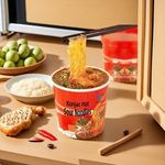 Moxiaoyu Wholesale Customized Gluten Free Keto Friendly Vegan Shirataki Noodles Instant Konjac Hot Sour Noodles