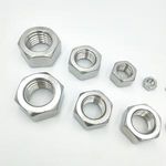High-Strength Hexagonal Nuts Industrial Use Nuts Stainless Steel Hex Nuts