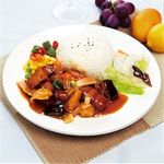 Wholesale Ready to Eat Chinese Dishes Taiwan Braised Pork Rice Casual Dining Ready Meal Suitable for Takeout Pre Made Dishes