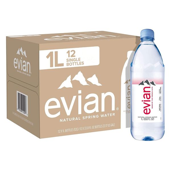 EVIAN NATURAL MINERAL WATER 300ML , 500ML , 1L for SALE in CHINESE MARKETS