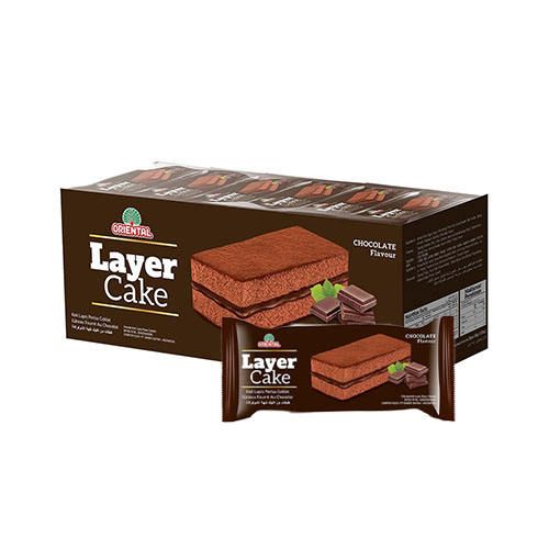 Oriental Layer Cake Banana/Butter/Chocolate/Pandan/Strawberry 16GX24'SX12